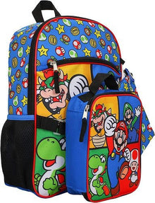 Super Mario Bros. Icons Backpack 5-Piece Set - Create Marketplace