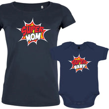 Super Mom Super Baby Mom and Baby Organic Cotton family Set (Set of 2) - Create Marketplace