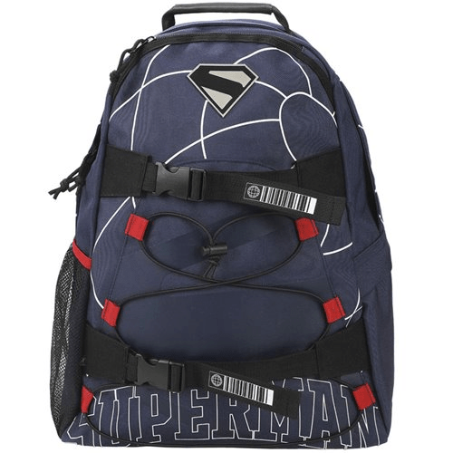 Superman Lightning Pattern Backpack - Create Marketplace