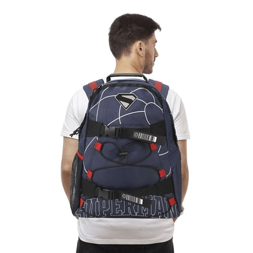 Superman Lightning Pattern Backpack - Create Marketplace