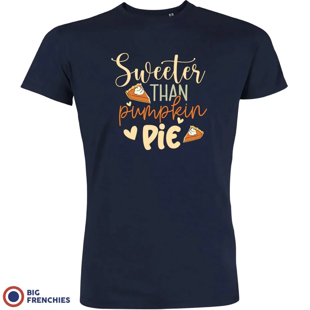 Sweeter Than Pumpkin Pie Men's Organic Cotton Tee - Create Marketplace