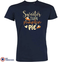 Sweeter Than Pumpkin Pie Men's Organic Cotton Tee - Create Marketplace