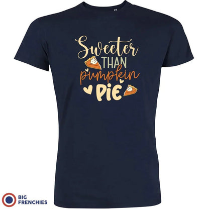 Sweeter Than Pumpkin Pie Men's Organic Cotton Tee - Create Marketplace