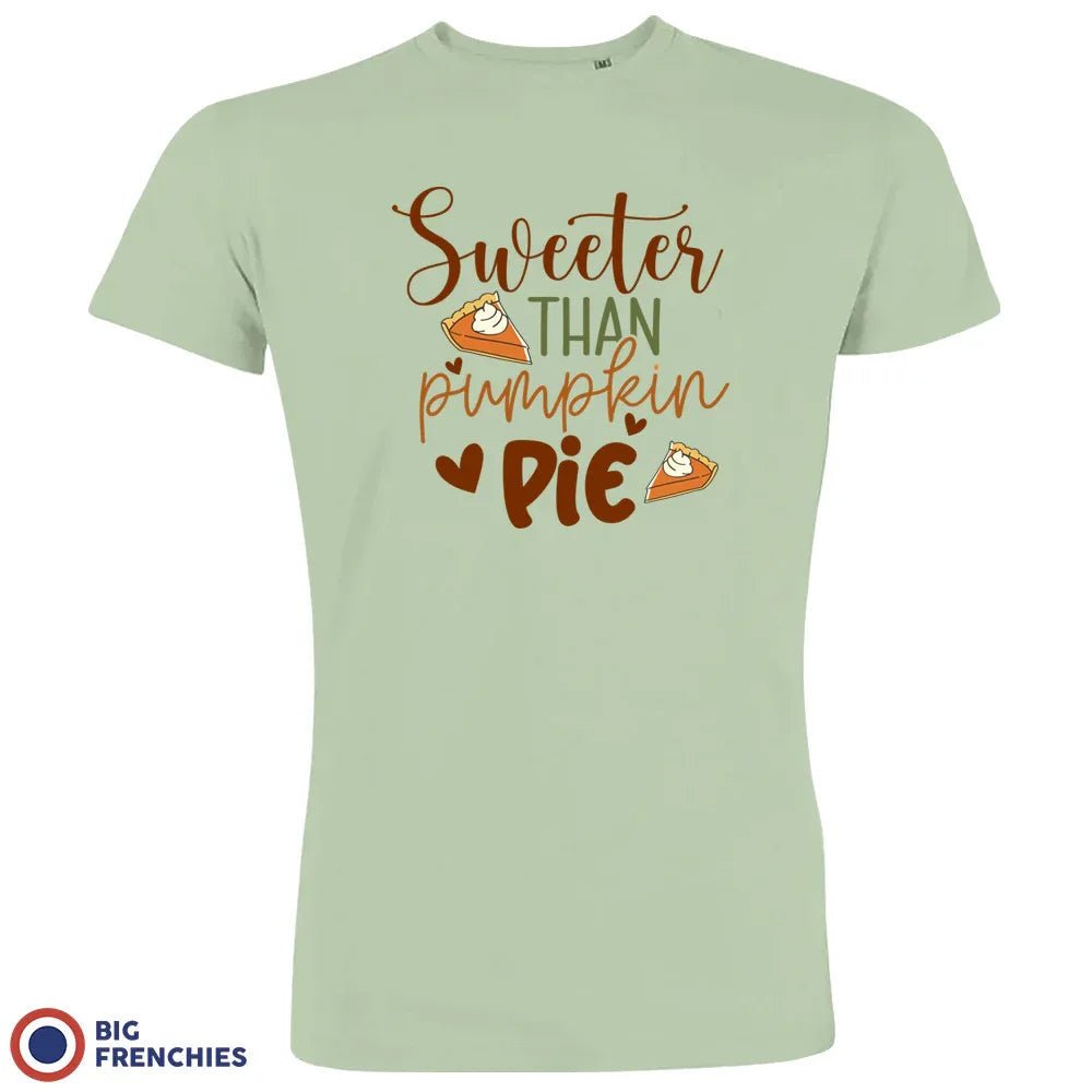 Sweeter Than Pumpkin Pie Men's Organic Cotton Tee - Create Marketplace