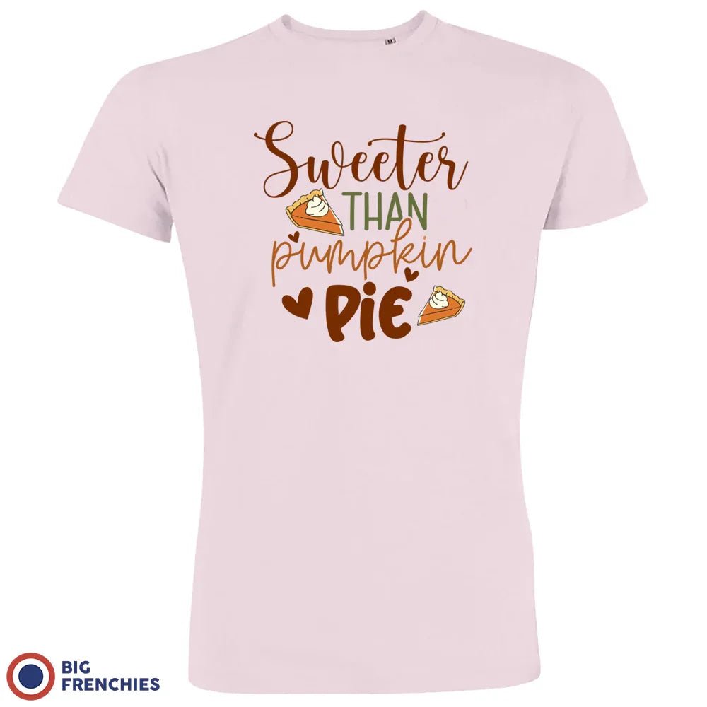 Sweeter Than Pumpkin Pie Men's Organic Cotton Tee - Create Marketplace