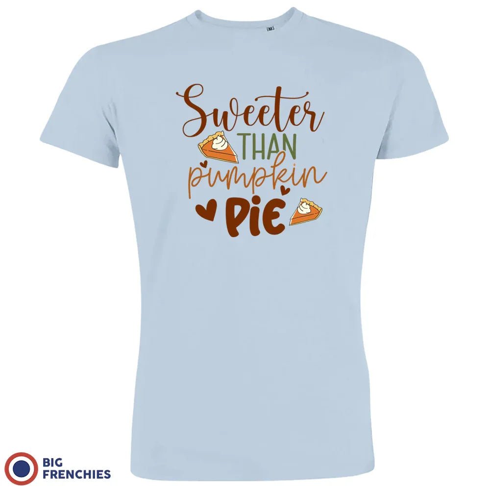 Sweeter Than Pumpkin Pie Men's Organic Cotton Tee - Create Marketplace