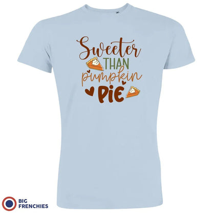 Sweeter Than Pumpkin Pie Men's Organic Cotton Tee - Create Marketplace