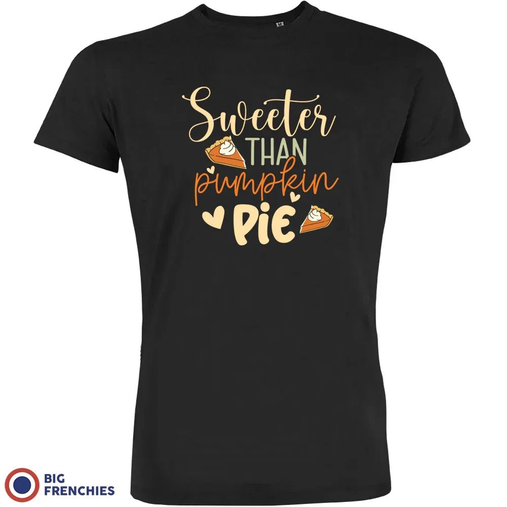 Sweeter Than Pumpkin Pie Men's Organic Cotton Tee - Create Marketplace