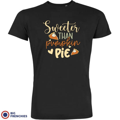 Sweeter Than Pumpkin Pie Men's Organic Cotton Tee - Create Marketplace