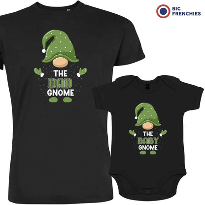 The Dad and Baby Gnome Christmas Organic Cotton family Set (Set of 2) - Create Marketplace