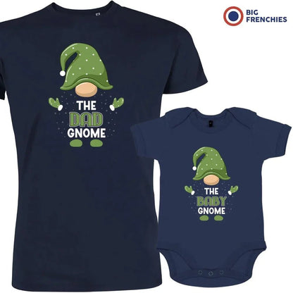 The Dad and Baby Gnome Christmas Organic Cotton family Set (Set of 2) - Create Marketplace