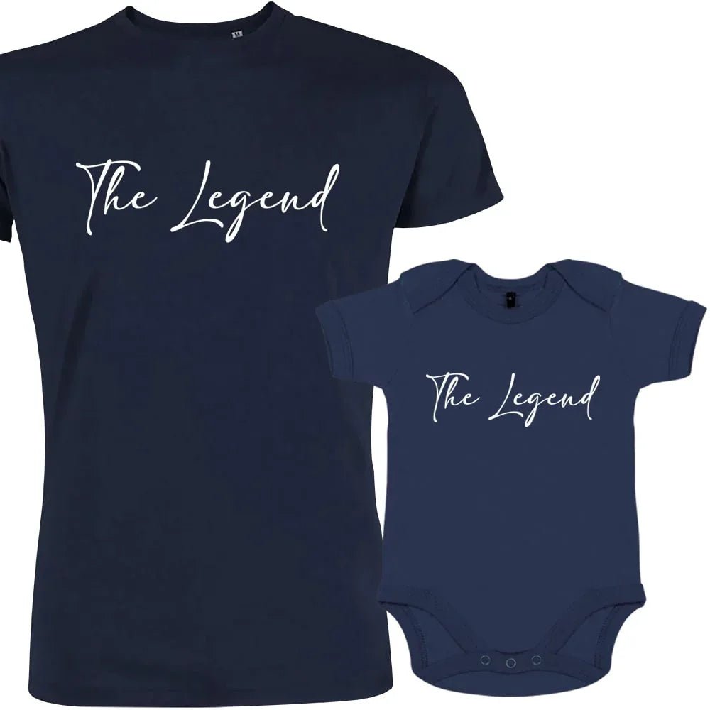 The Legend The Legacy Dad and Child Matching Outfit - Create Marketplace