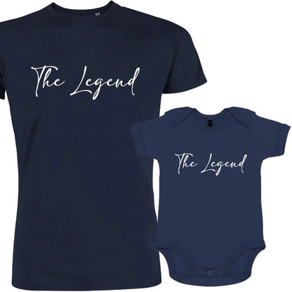 The Legend The Legacy Dad and Child Matching Outfit - Create Marketplace