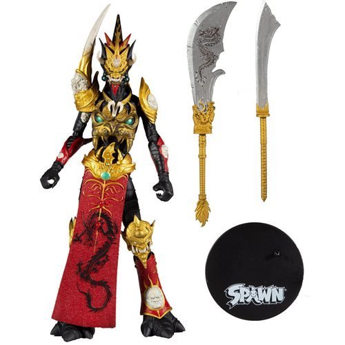 The Mandarin Spawn Red Outfit 7" Action Figure - Create Marketplace