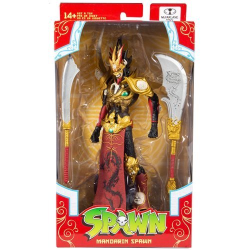 The Mandarin Spawn Red Outfit 7" Action Figure - Create Marketplace
