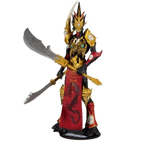 The Mandarin Spawn Red Outfit 7" Action Figure - Create Marketplace