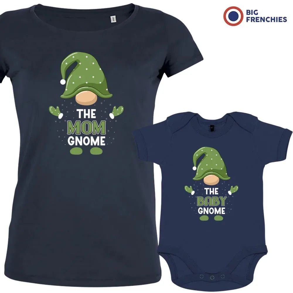 The Mom and Baby Gnome Christmas Organic Cotton family Set (Set of 2) - Create Marketplace