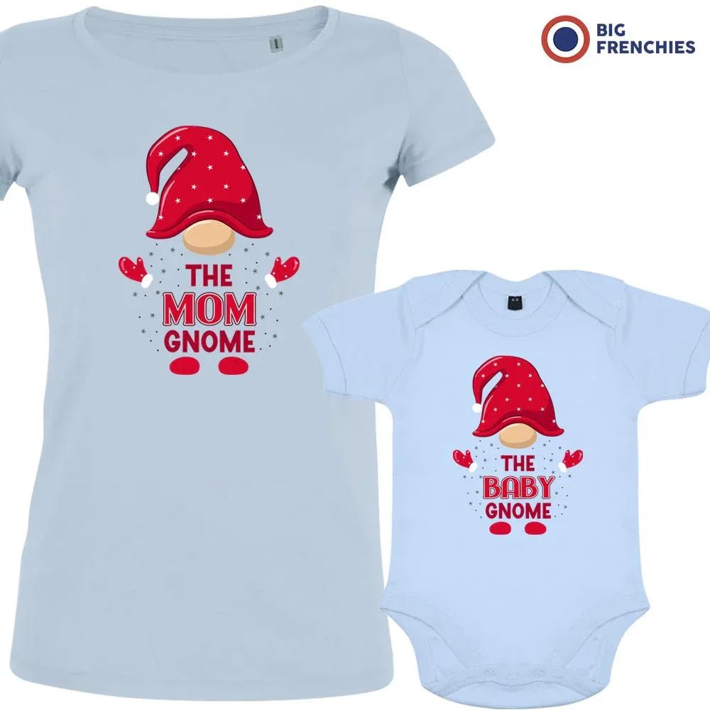 The Mom and Baby Gnome Christmas Organic Cotton family Set (Set of 2) - Create Marketplace