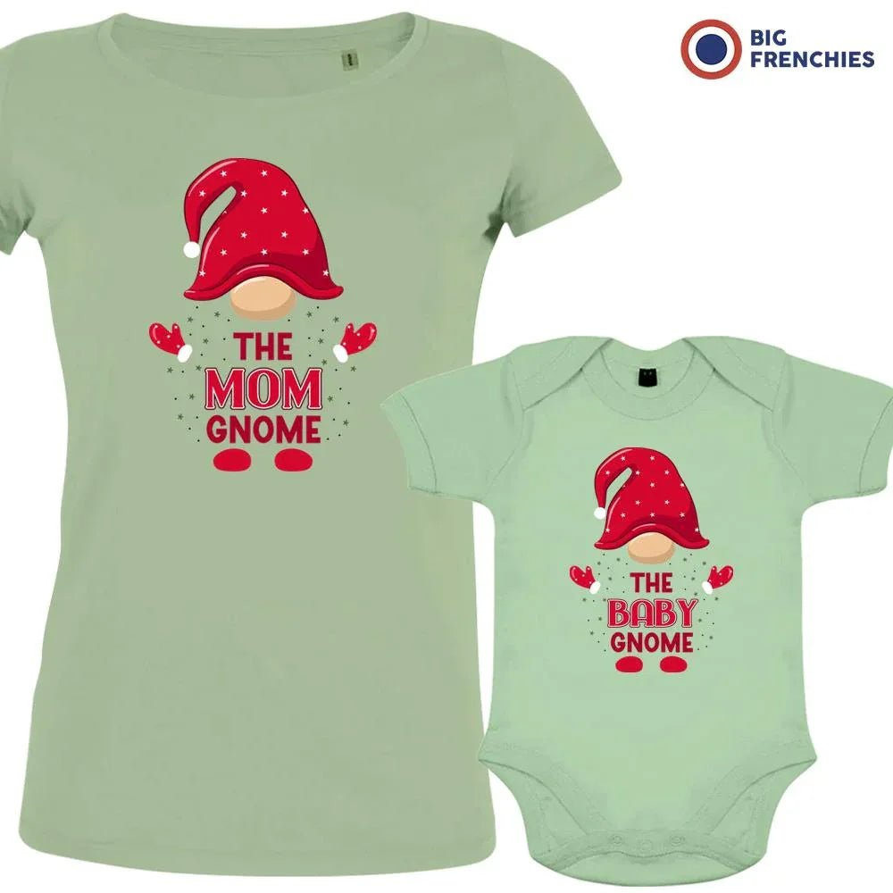The Mom and Baby Gnome Christmas Organic Cotton family Set (Set of 2) - Create Marketplace