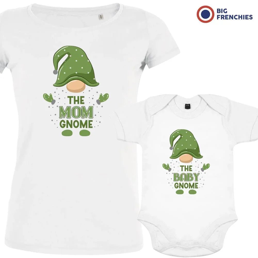 The Mom and Baby Gnome Christmas Organic Cotton family Set (Set of 2) - Create Marketplace
