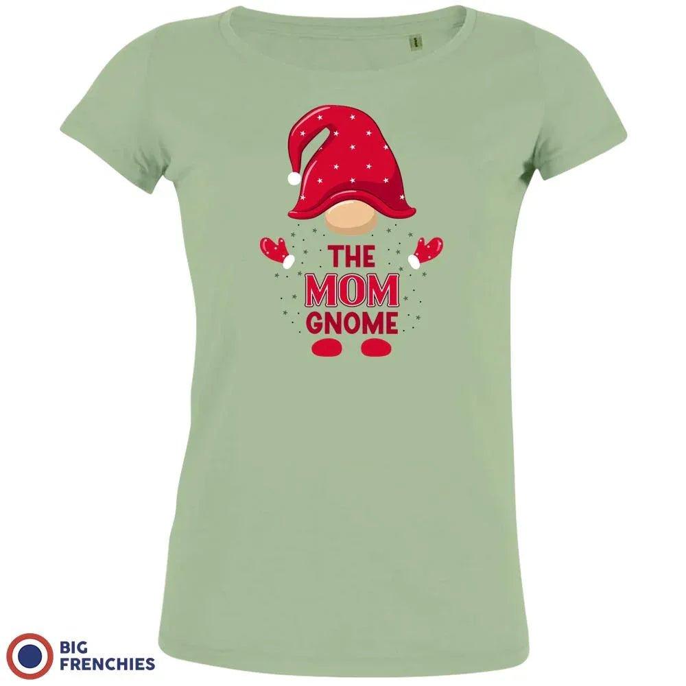 The Mom Gnome Christmas Women's Organic Tee - Create Marketplace