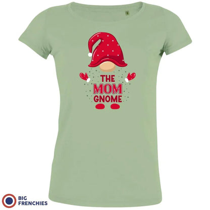 The Mom Gnome Christmas Women's Organic Tee - Create Marketplace
