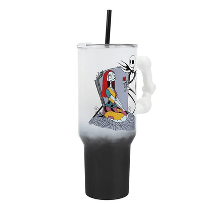 The Nightmare Before Christmas Jack and Sally 40 oz. Stainless Steel Tumbler - Create Marketplace