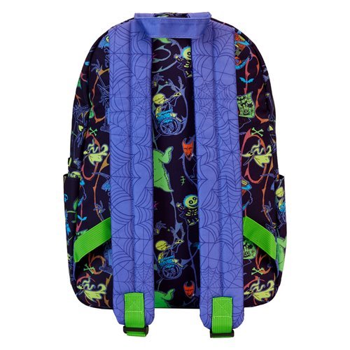 The Nightmare Before Christmas Neon Glow-in-the-Dark Backpack - Create Marketplace