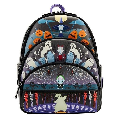 The Nightmare Before Christmas Triple GITD Mini-Backpack - Create Marketplace