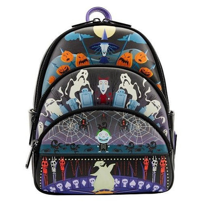 The Nightmare Before Christmas Triple GITD Mini-Backpack - Create Marketplace