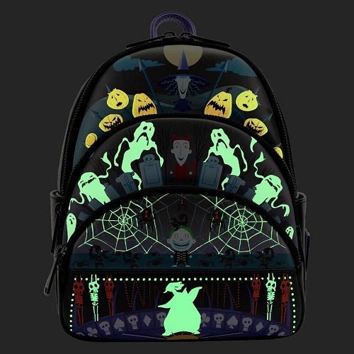 The Nightmare Before Christmas Triple GITD Mini-Backpack - Create Marketplace