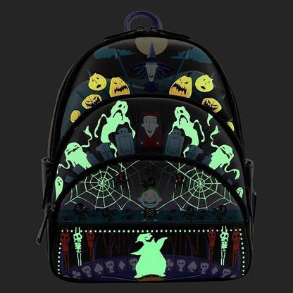 The Nightmare Before Christmas Triple GITD Mini-Backpack - Create Marketplace