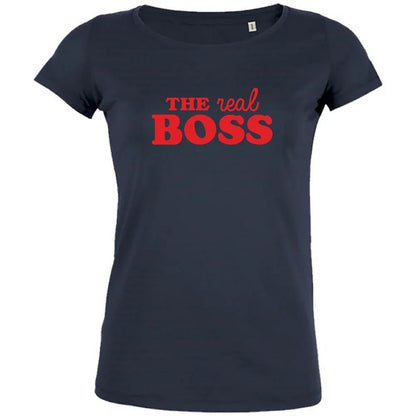 The Real Boss Women's Organic Tee - Create Marketplace