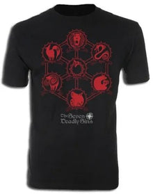 The Seven Deadly Sins Icons T-Shirt - Create Marketplace