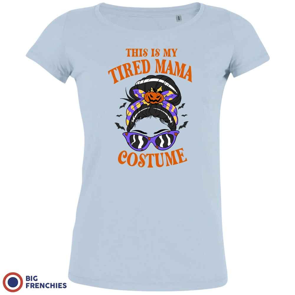 This is My Tired Mama Costume Halloween Women's Organic Cotton Tee - Create Marketplace