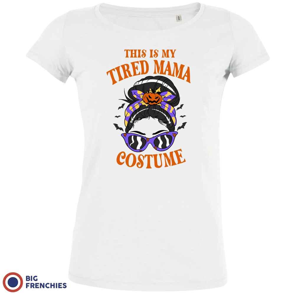 This is My Tired Mama Costume Halloween Women's Organic Cotton Tee - Create Marketplace
