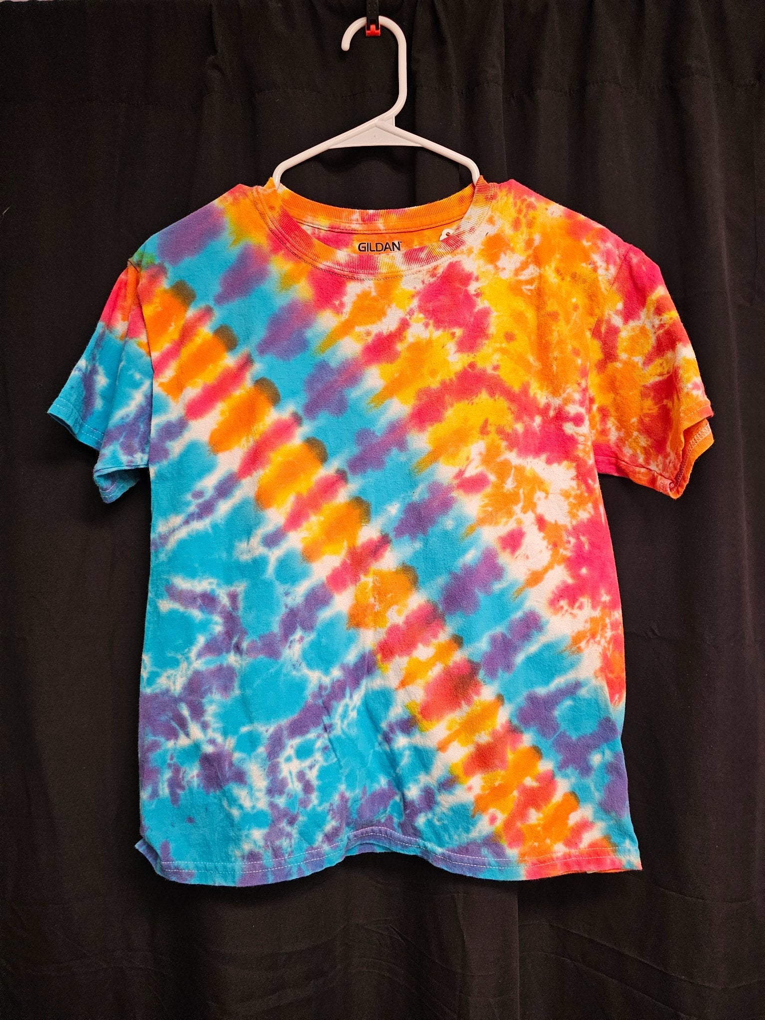 Tie dye Shirt - Fire and Ice Sash - Create Marketplace