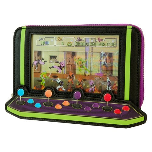 TMNT 40th Anniversary Vintage Arcade Zip-Around Wallet - Create Marketplace