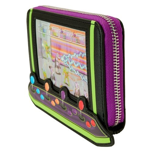 TMNT 40th Anniversary Vintage Arcade Zip-Around Wallet - Create Marketplace
