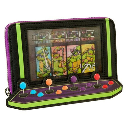 TMNT 40th Anniversary Vintage Arcade Zip-Around Wallet - Create Marketplace