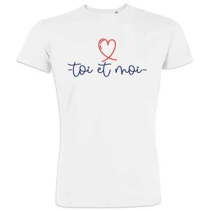 Toi et Moi Men's Organic Cotton Tee - Create Marketplace
