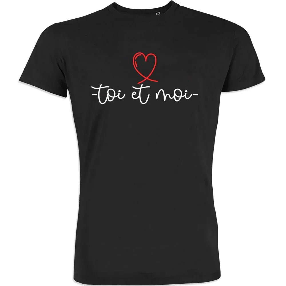 Toi et Moi Men's Organic Cotton Tee - Create Marketplace