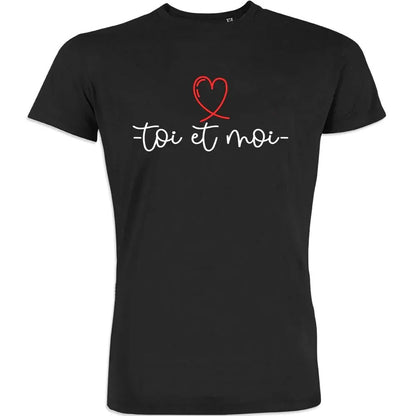 Toi et Moi Men's Organic Cotton Tee - Create Marketplace