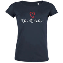 Toi et Moi Women's Organic Cotton Tee - Create Marketplace