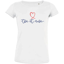 Toi et Moi Women's Organic Cotton Tee - Create Marketplace