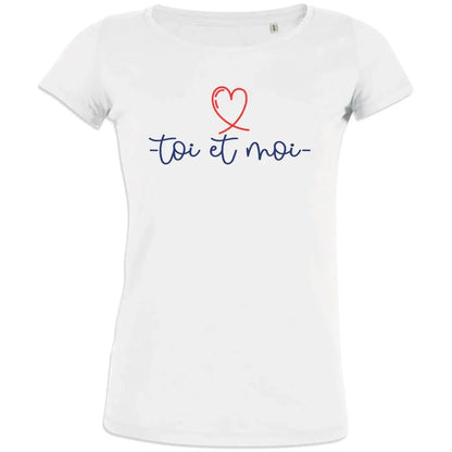 Toi et Moi Women's Organic Cotton Tee - Create Marketplace