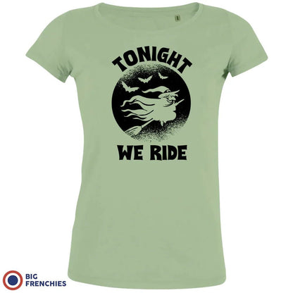 Tonight We Ride Halloween Women's Organic Cotton Tee - Create Marketplace