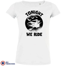 Tonight We Ride Halloween Women's Organic Cotton Tee - Create Marketplace