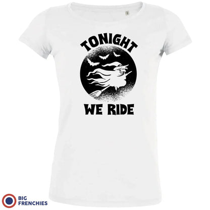 Tonight We Ride Halloween Women's Organic Cotton Tee - Create Marketplace