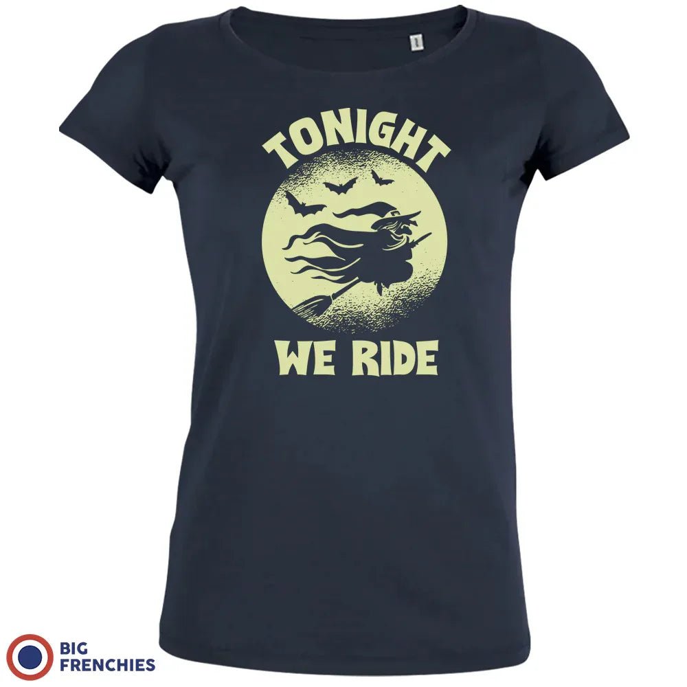 Tonight We Ride Halloween Women's Organic Cotton Tee - Create Marketplace
